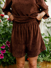 Afbeelding in Gallery-weergave laden, NOVÈL SHORTS - Choco brown