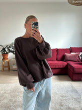 Afbeelding in Gallery-weergave laden, MARLEY SWEATER - Chocolate brown