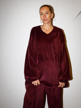 Afbeelding in Gallery-weergave laden, ROWAN SWEATER - Burgundy