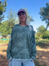 Afbeelding in Gallery-weergave laden, HOLLY LONGSLEEVE - Army denim
