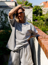 Afbeelding in Gallery-weergave laden, NOVÈL SHORTS - Grey melange