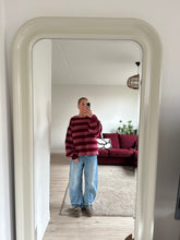Afbeelding in Gallery-weergave laden, MARLEY SWEATER - Old pink/Bordeaux velvet