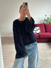 Afbeelding in Gallery-weergave laden, JAZZ SWEATER - Navy velvet