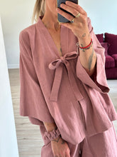 Afbeelding in Gallery-weergave laden, BOWIE ROBE - Dusty pink