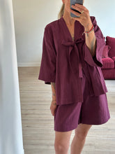 Afbeelding in Gallery-weergave laden, NOVÈL SHORTS - Aubergine