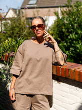 Afbeelding in Gallery-weergave laden, LENNY T-SHIRT - Taupe