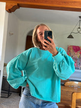 Afbeelding in Gallery-weergave laden, MARLEY SWEATER - Turquoise