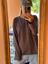 Afbeelding in Gallery-weergave laden, HOLLY LONGSLEEVE - Chocolat brown