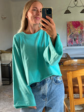 Afbeelding in Gallery-weergave laden, JAZZ SWEATER - Turquoise
