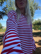 Afbeelding in Gallery-weergave laden, HOLLY LONGSLEEVE - Stripes red