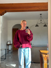 Afbeelding in Gallery-weergave laden, MARLEY SWEATER - Wine red