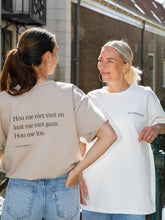 Afbeelding in Gallery-weergave laden, LODxLOIS T-shirt - Hou me los / beige
