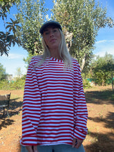 Afbeelding in Gallery-weergave laden, HOLLY LONGSLEEVE - Stripes red
