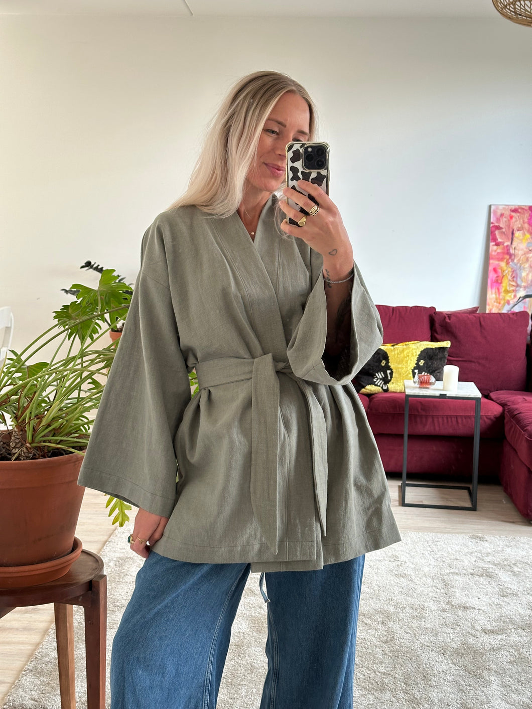 JUNE ROBE - Khaki