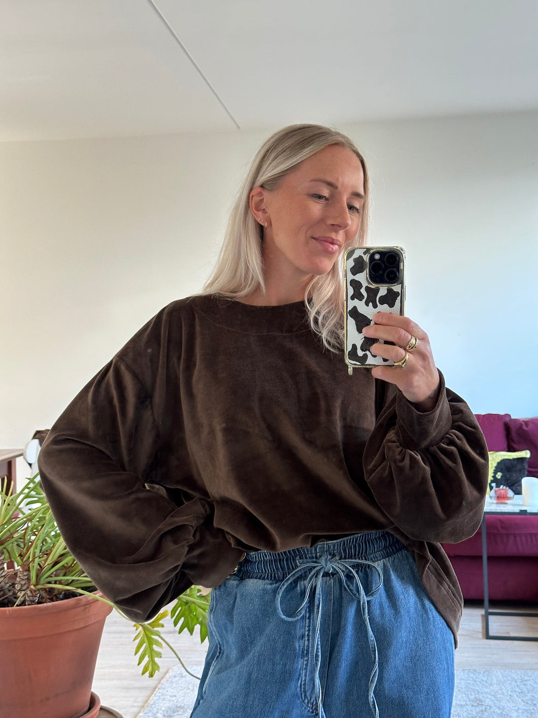 MARLEY SWEATER - Brown