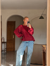 Afbeelding in Gallery-weergave laden, MARLEY SWEATER - Wine red
