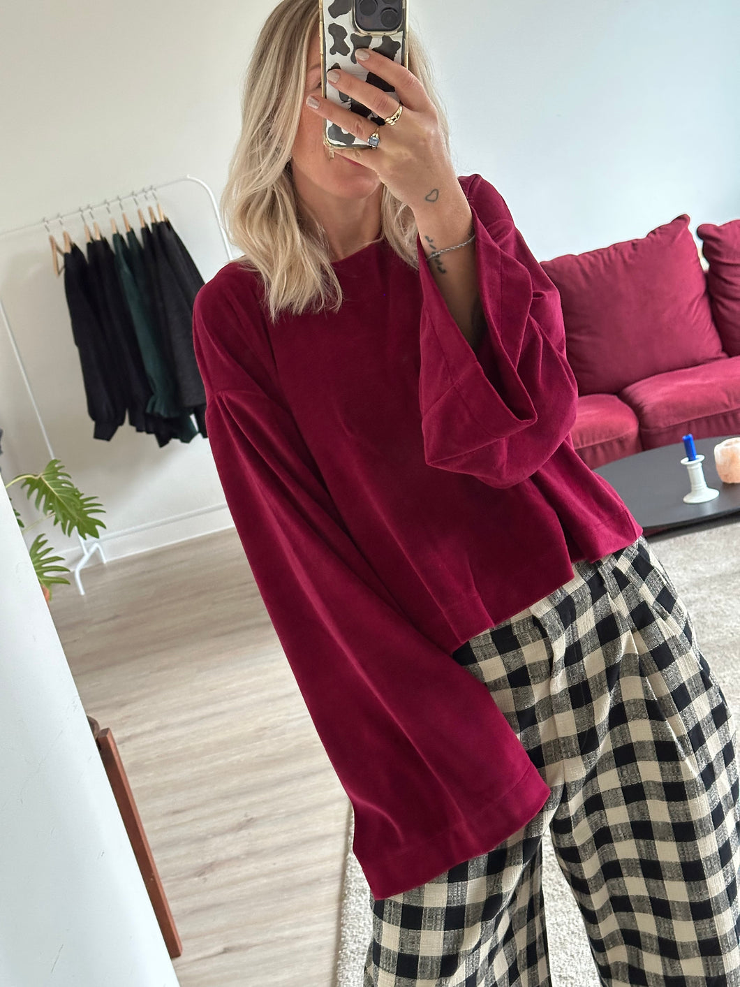 JAZZ SWEATER - Bordeaux