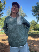 Afbeelding in Gallery-weergave laden, HOLLY LONGSLEEVE - Army denim
