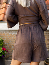 Afbeelding in Gallery-weergave laden, NOVÈL SHORTS - Brown
