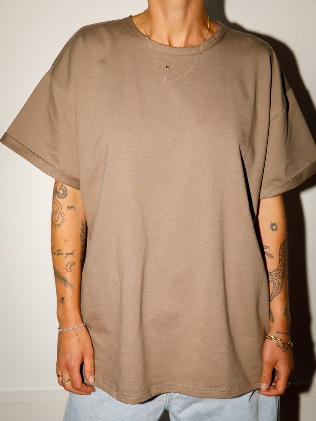 LOVA T-SHIRT - Taupe