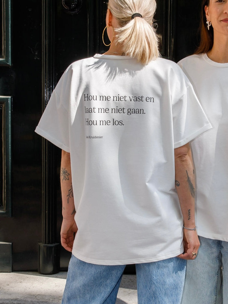 LODxLOIS T-shirt - Hou me los / off-white