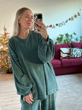 Afbeelding in Gallery-weergave laden, ROWAN SWEATER - Dusty petrol
