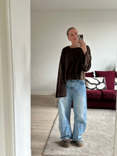 Afbeelding in Gallery-weergave laden, JAZZ SWEATER - Brown velvet
