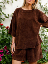 Afbeelding in Gallery-weergave laden, LENNY T-SHIRT - Choco brown
