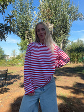 Afbeelding in Gallery-weergave laden, HOLLY LONGSLEEVE - Stripes red
