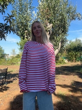 Afbeelding in Gallery-weergave laden, HOLLY LONGSLEEVE - Stripes red

