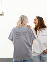 Afbeelding in Gallery-weergave laden, LODxLOIS T-shirt - Hou me los / grey
