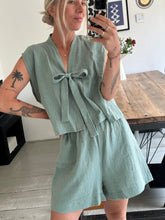 Afbeelding in Gallery-weergave laden, NOVÈL SHORTS - Mint green

