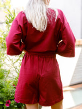 Afbeelding in Gallery-weergave laden, NOVÈL SHORTS - Wine red
