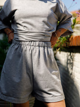Afbeelding in Gallery-weergave laden, NOVÈL SHORTS - Grey melange
