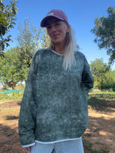 Afbeelding in Gallery-weergave laden, HOLLY LONGSLEEVE - Army denim
