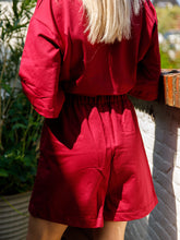 Afbeelding in Gallery-weergave laden, NOVÈL SHORTS - Wine red
