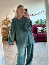Afbeelding in Gallery-weergave laden, ROWAN SWEATER - Dusty petrol
