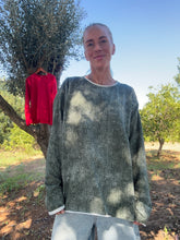 Afbeelding in Gallery-weergave laden, HOLLY LONGSLEEVE - Army denim
