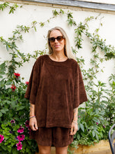 Afbeelding in Gallery-weergave laden, LENNY T-SHIRT - Choco brown
