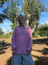 Afbeelding in Gallery-weergave laden, HOLLY LONGSLEEVE - Stripes red
