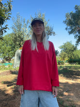 Afbeelding in Gallery-weergave laden, HOLLY LONGSLEEVE - Bright red

