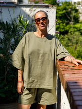 Afbeelding in Gallery-weergave laden, LENNY T-SHIRT - Olive green
