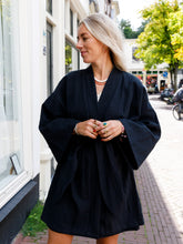 Afbeelding in Gallery-weergave laden, DORIS - BLACK linen
