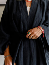 Afbeelding in Gallery-weergave laden, DORIS - BLACK linen
